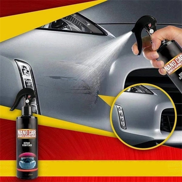 🥳VENTE CHAUDE 2026🥳💞50K+ VENDU !👴🚘 50 % DE RÉDUCTION ! Nano Car Scratch Spray – Évitez l’atelier de carrosserie ! Estompez les rayures en quelques minutes grâce à une formule facile à essuyer. Redonnez de l'éclat à votre voiture sans vous ruiner. 🚗💷