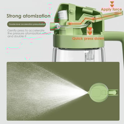 🧴 50% DE RÉDUCTION ! ✨ Pulvérisateur et Distributeur d‘Huile en Verre 2 en 1 – Design Élégant, Contrôle du Débit & Facile à Nettoyer 🫙