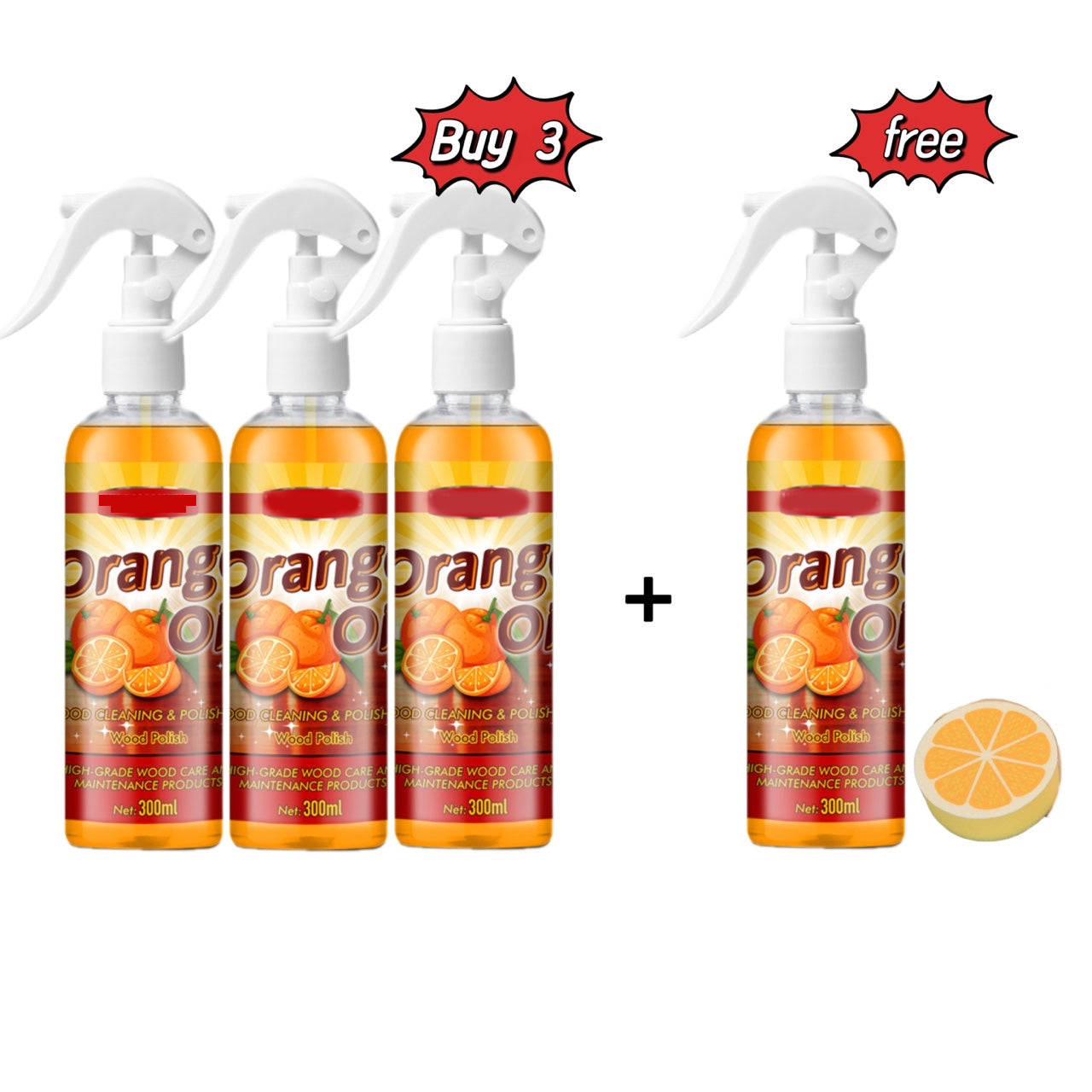 ® Spray pour parquets à la cire d'abeille ScratchErase – Nettoie, redonne de l'éclat et élimine les rayures