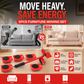 🎁Nouveautés 2026 : 50 % de réduction ! 💥 Système de déplacement de meubles : soulèvez et faites glisser jusqu’à 360 kg, rotation à 360°, patins respectueux des sols. 💪