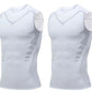 🌀🍃 OFFRE LIMITÉE 50% DE RÉDUCTION! Gilet Amincissant Ionique pour Homme – Compression Rafraîchissante et Légère, Totalement Invisible, Affine le Torse pour Une Allure Plus Nette ❄️✅