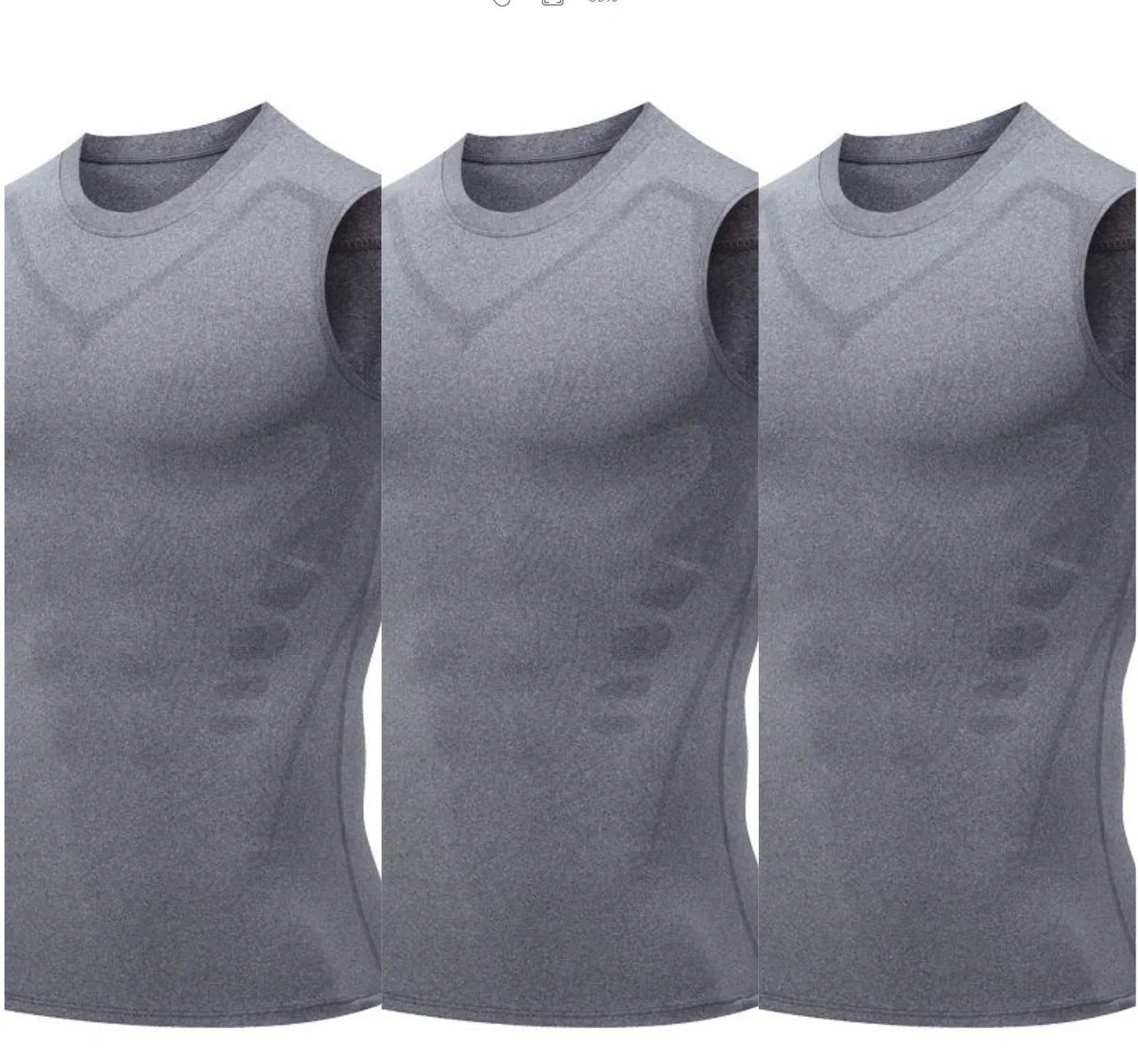 🌀🍃 OFFRE LIMITÉE 50% DE RÉDUCTION! Gilet Amincissant Ionique pour Homme – Compression Rafraîchissante et Légère, Totalement Invisible, Affine le Torse pour Une Allure Plus Nette ❄️✅