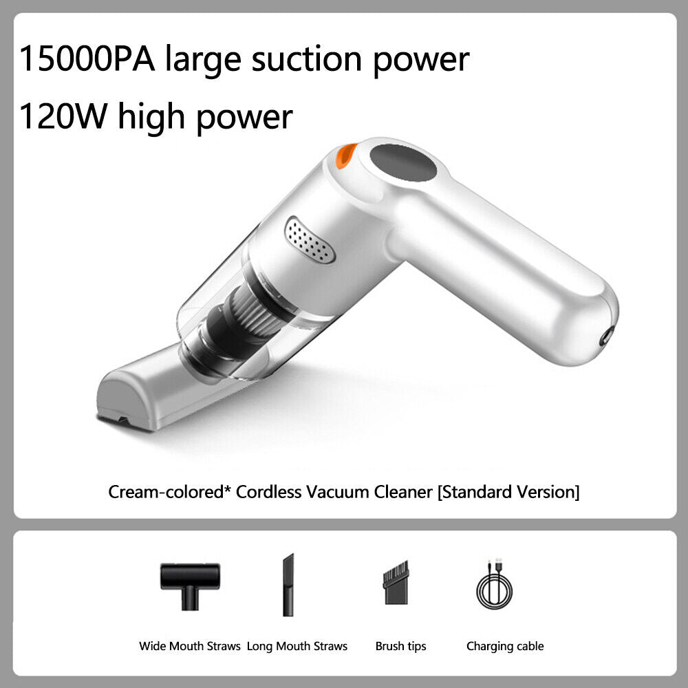 🚗Aspirateur voiture sans fil 10000Pa avec batterie 4000mAh et filtre lavable 💨✨