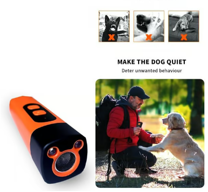 🔇🔇Dispositif anti-aboiements à ultrasons pour chiens – Répulsif efficace et sans cruauté