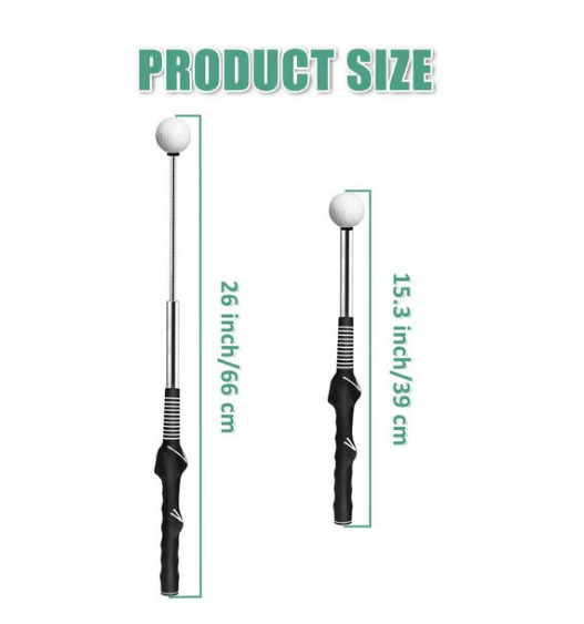 🔥Offre spéciale🔥Club télescopique, aide à l'entraînement au swing de golf rétractable