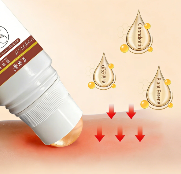 🌿Essence en roll-on pour soulager les gonflements et les douleurs au cou liés à une posture de la tête penchée vers l'avant. Soin à base de plantes.