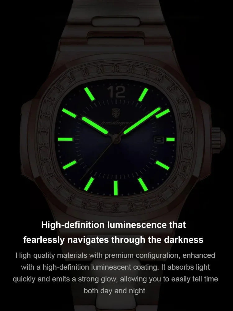 🔥 Les meilleures affaires 🔥Montre à quartz étanche de luxe pour hommes