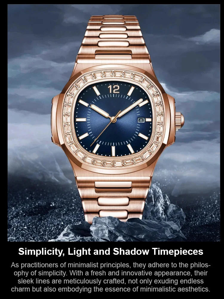 🔥 Les meilleures affaires 🔥Montre à quartz étanche de luxe pour hommes