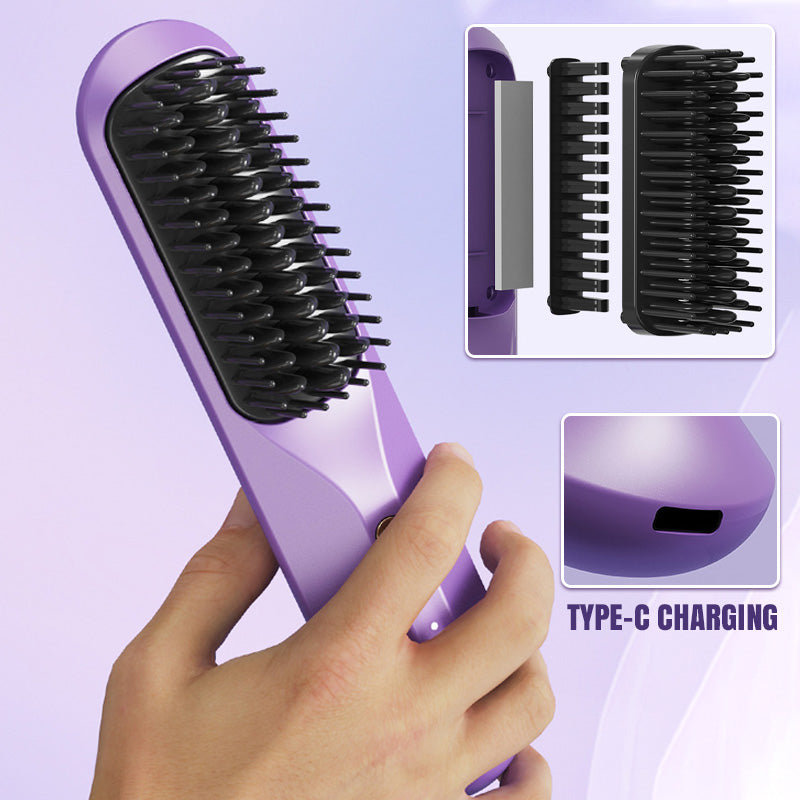 🔥Offre spéciale : 49 % de réduction !🔥 Peigne lisseur pour femmes