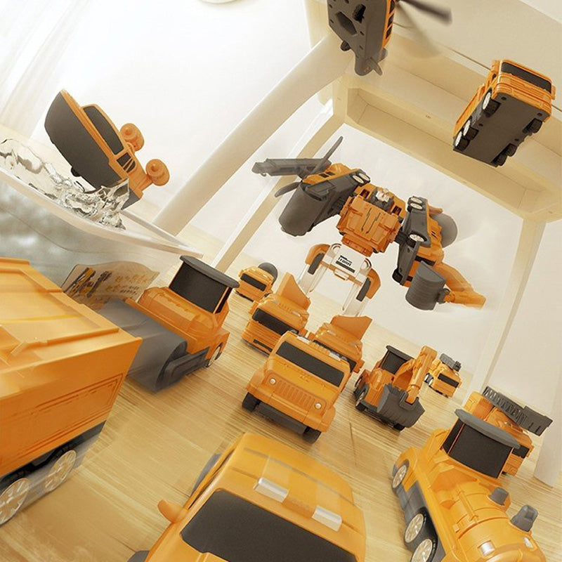 Jouet assemblé à technologie de transformation magnétique pour voiture