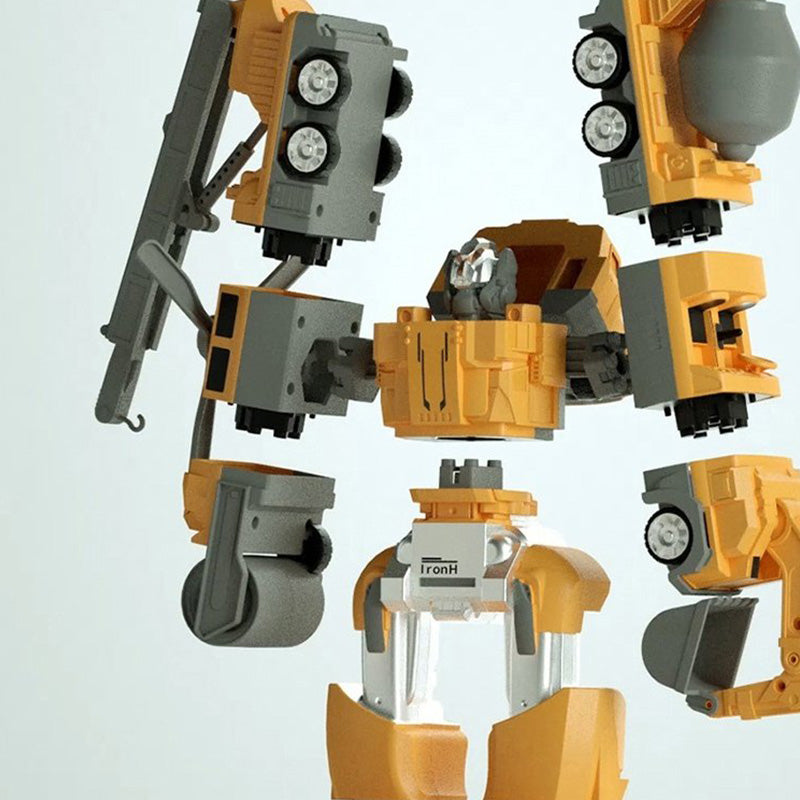 Jouet assemblé à technologie de transformation magnétique pour voiture