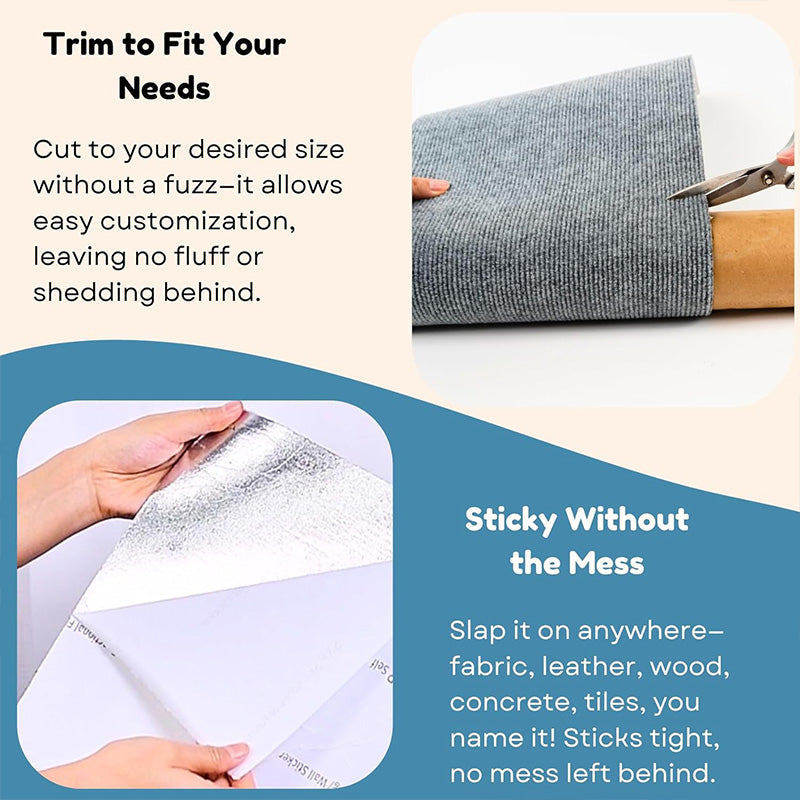 🔥Tapis protecteur adhésif anti-rayures pour chats