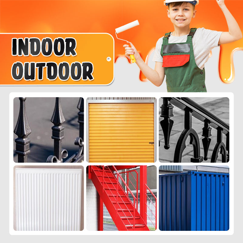 🔥Peinture Métallique Antirouille - Détartrant