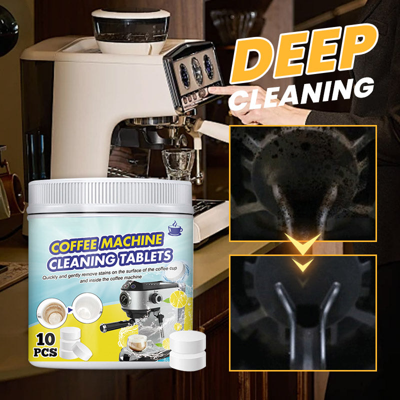 🔥Offre exceptionnelle : 49 % de réduction !🔥 Comprimés effervescents nettoyants puissants pour machine à café