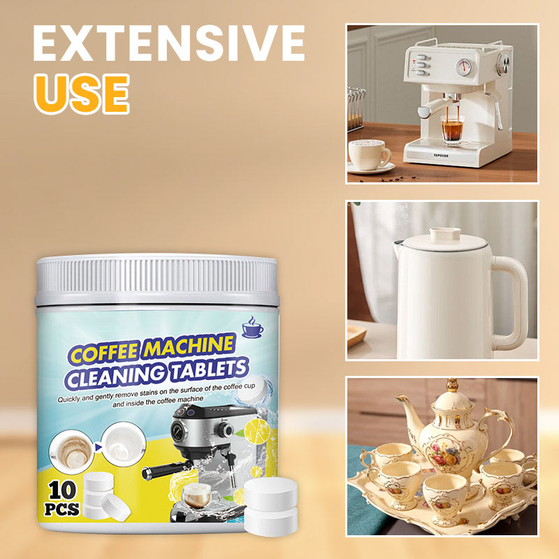 🔥Offre exceptionnelle : 49 % de réduction !🔥 Comprimés effervescents nettoyants puissants pour machine à café