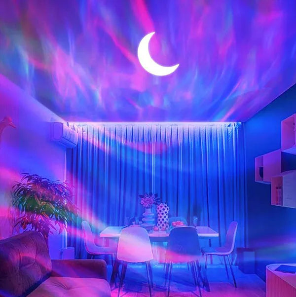 🌌Soldes de Noël : 50 % de réduction ! ✨ Projecteur d'Aurores Boréales - Effets Lumineux 360° avec Télécommande pour une Ambiance Stellaire et Romantique à la Maison ✨🔮