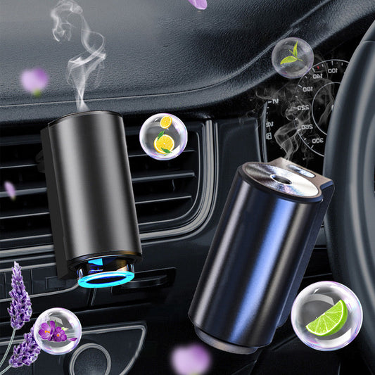 Diffuseur de Désodorisant Intelligent pour Voiture - 3 x 10 ml Parfum Naturel - 45 Jours de Durée