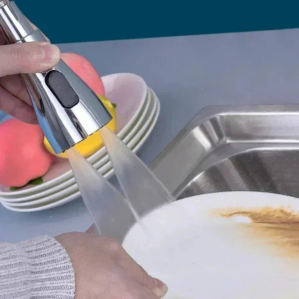 🔥50% de réduction pour le Nouvel An 🔥Tête d'arrosage de robinet de cuisine rotative 720° à 3 fonctions