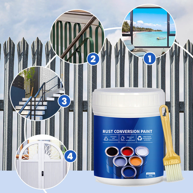 📢📢VENTE CHAUDE 58% DE RÉDUCTION🔥Peinture industrielle multicolore antirouille pour métal à base d'eau