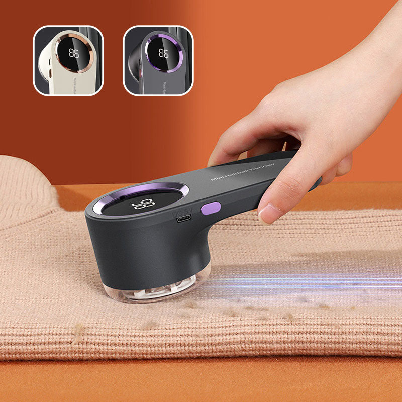 Tondeuse électrique pour boules de poils avec écran LED intelligent