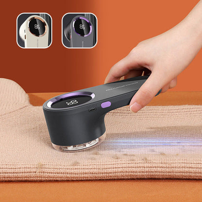 Tondeuse électrique pour boules de poils avec écran LED intelligent