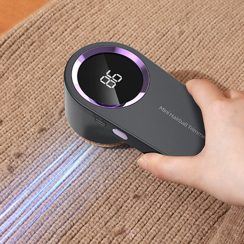 Tondeuse électrique pour boules de poils avec écran LED intelligent