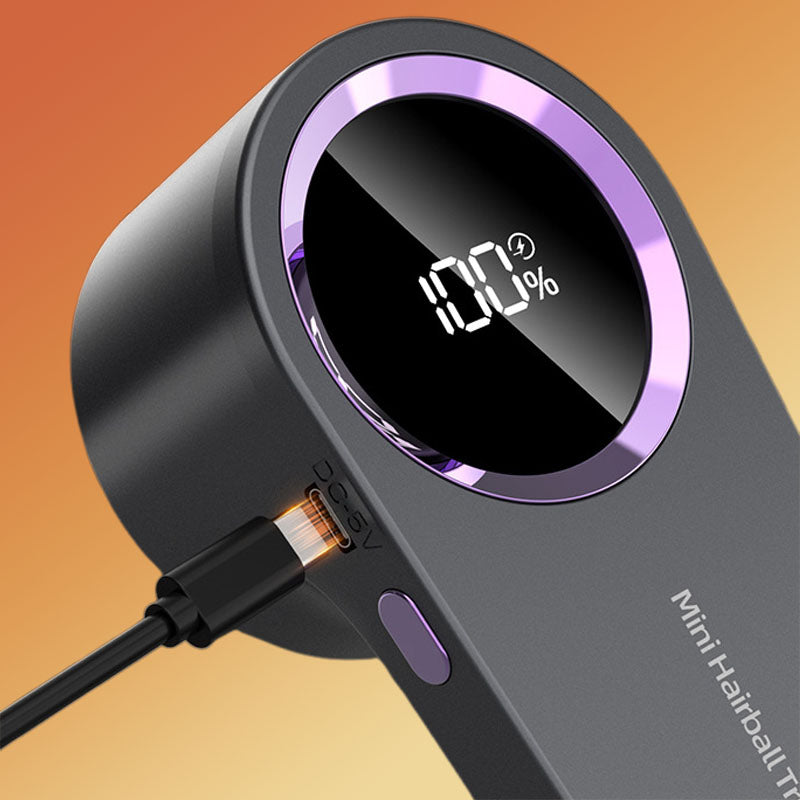 Tondeuse électrique pour boules de poils avec écran LED intelligent