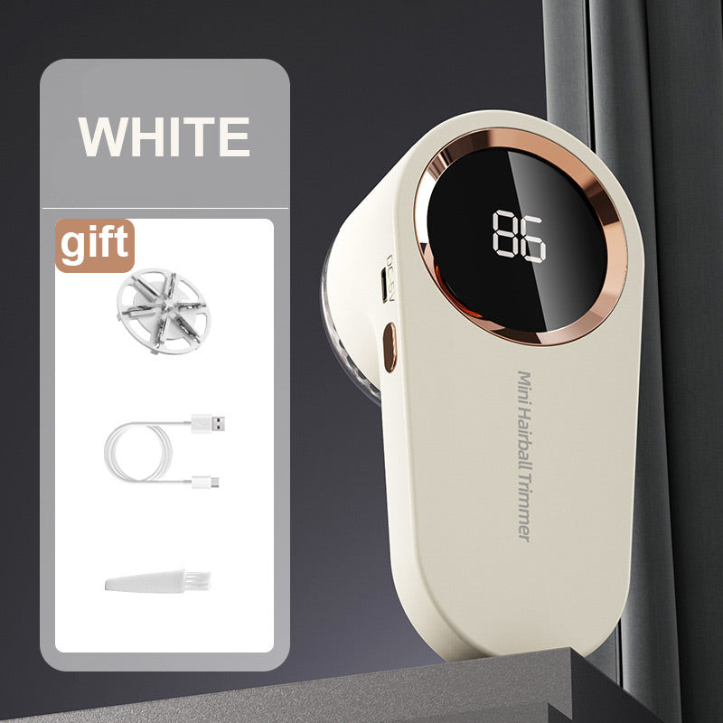 Tondeuse électrique pour boules de poils avec écran LED intelligent