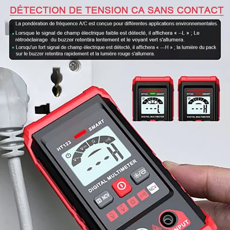🔥Vente des 3 derniers jours-50 % de réduction🔥Multimètre digital