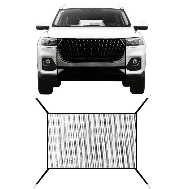 🚗 1 ACHETÉ = 1 OFFERT ! ✨ Grille Protection Calandre - Anti-Chocs & Insectes 🔧📦