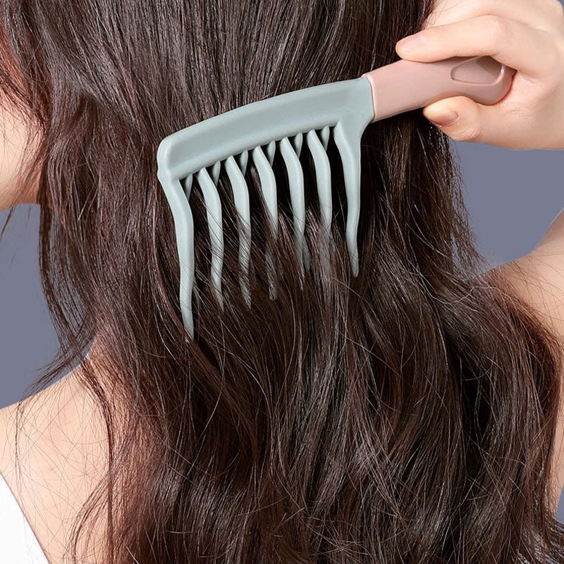 💕SOLDES💕Peigne démêlant à double rangée pour cheveux bouclés