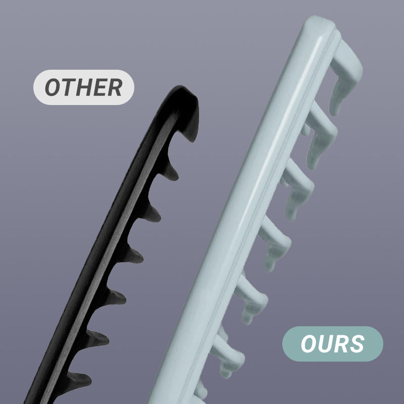 💕SOLDES💕Peigne démêlant à double rangée pour cheveux bouclés