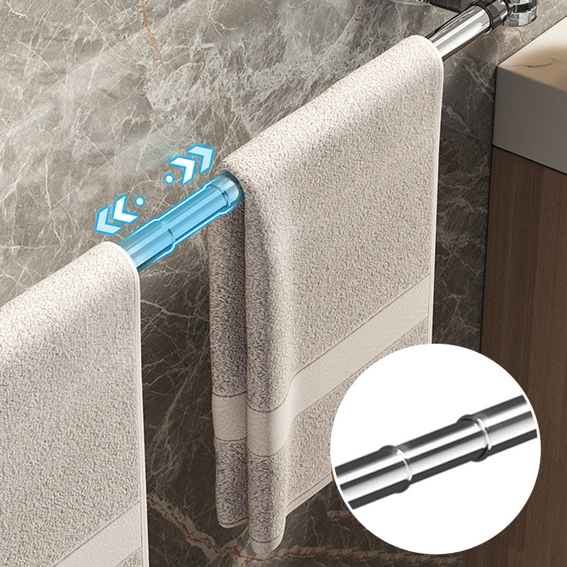 🔥 50 % DE RÉDUCTION 🎁 Barre porte-serviettes rétractable à ventouse
