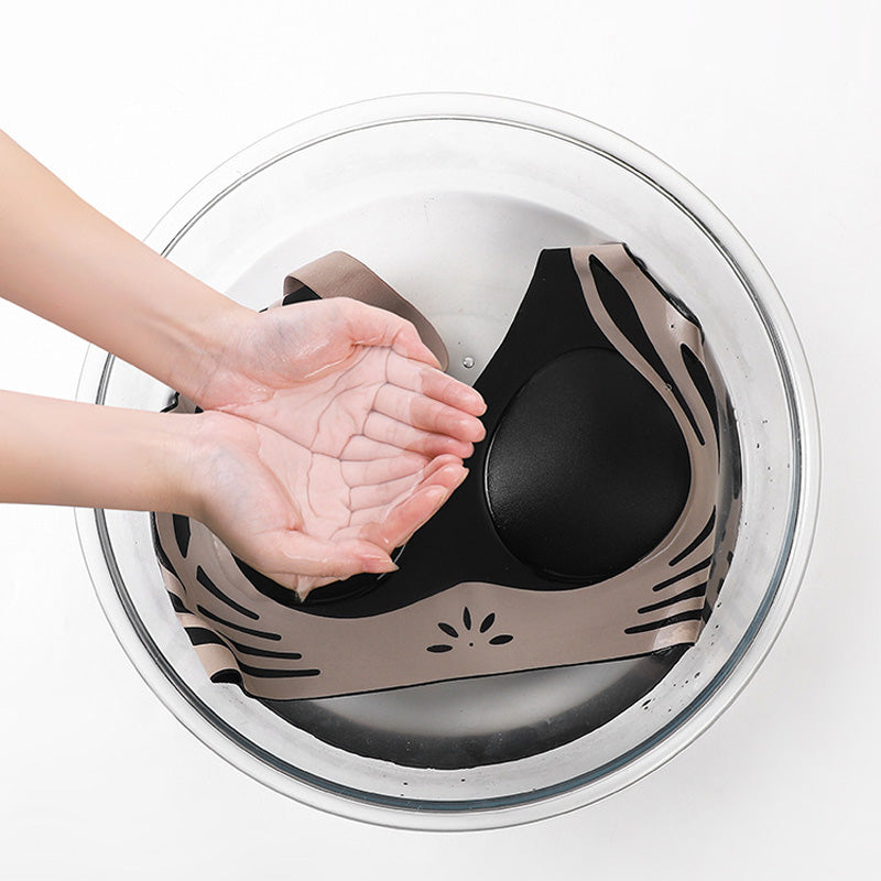 ✨ Vente du dernier jour 49% de réduction✨Soutien-Gorge Push-Up Froncé à Blocs de Couleurs Sans Couture