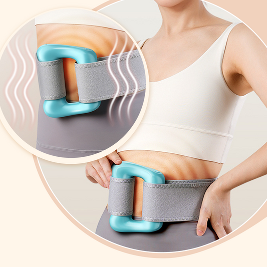 🏆Anneau de Massage Vibrant 5 Vitesses Professionnel pour Brûler les Graisses avec Style de Recharge💪🌿