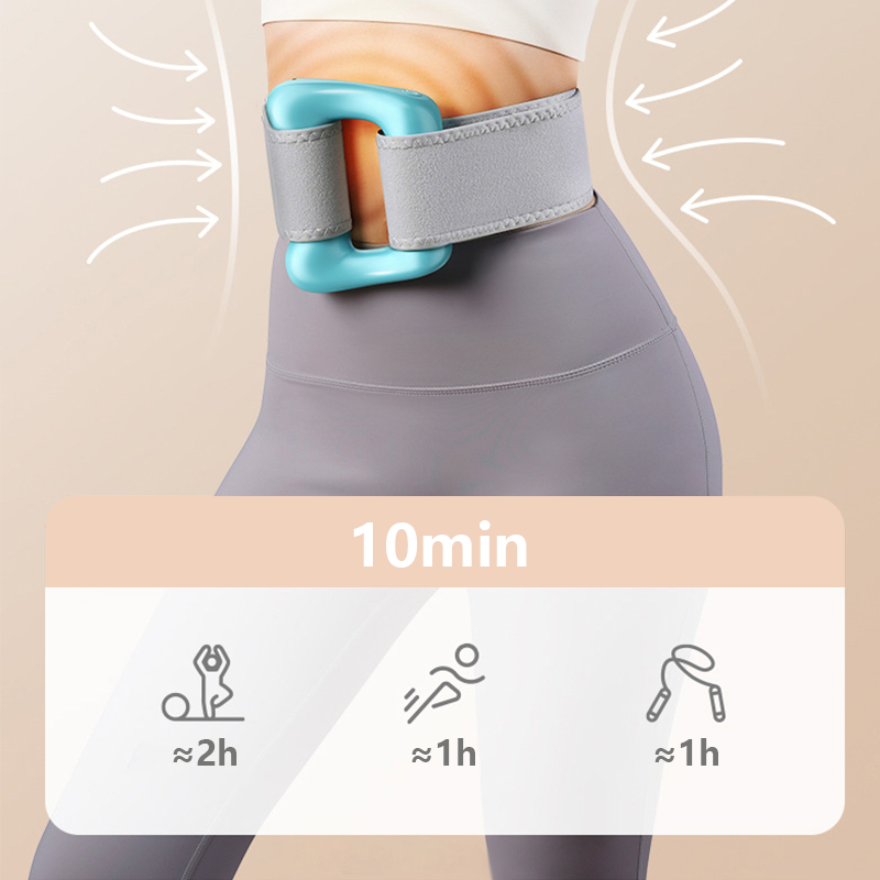 🏆Anneau de Massage Vibrant 5 Vitesses Professionnel pour Brûler les Graisses avec Style de Recharge💪🌿