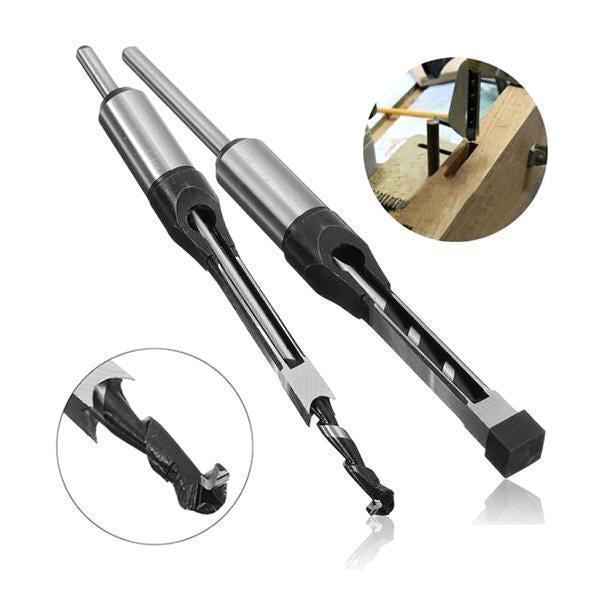 🔥 50% DE RÉDUCTION ! Outil de Perçage de Trous Carrés en Acier Rapide – Pour Assemblages Tenon-Mortaise Parfaits ! 🪵🔧