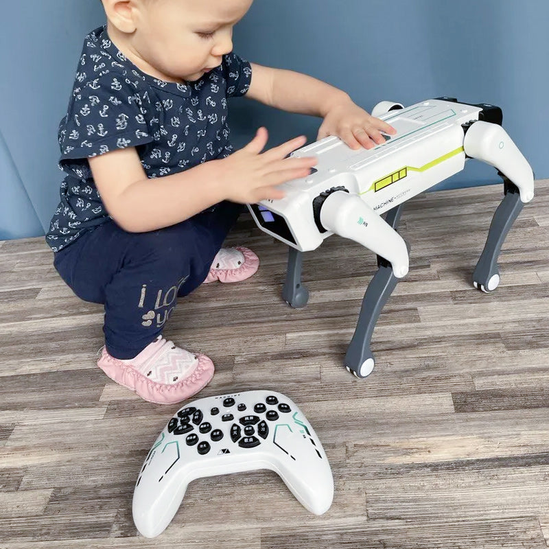 🔥Ensemble robot chien télécommandé à intelligence artificielle