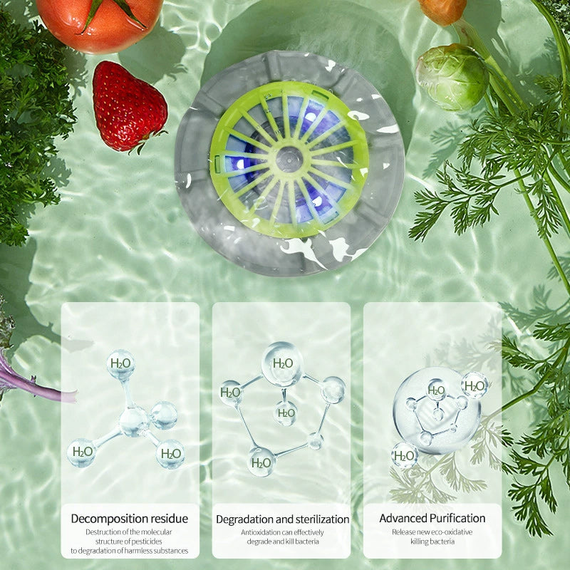 🍉Durée limitée 55% de réduction🥬 Laveurs de fruits et légumes portables efficaces Offre puissante !