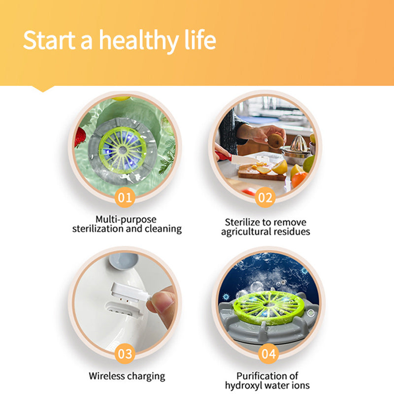 🍉Durée limitée 55% de réduction🥬 Laveurs de fruits et légumes portables efficaces Offre puissante !