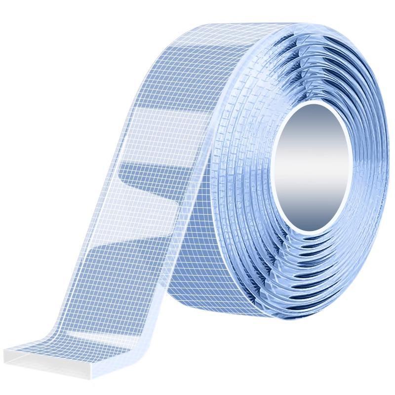 🏡50% de réduction✨Ruban nano-magique transparent sans trace – Poignée double face réutilisable pour un usage polyvalent !