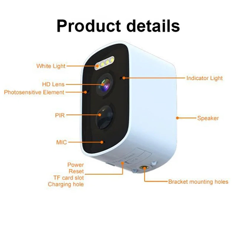 🌙 50% OFF ! 📹 Caméra Vision Nocturne Sans Fil - Détection de Mouvement et Alertes en Temps Réel 🎁🚚