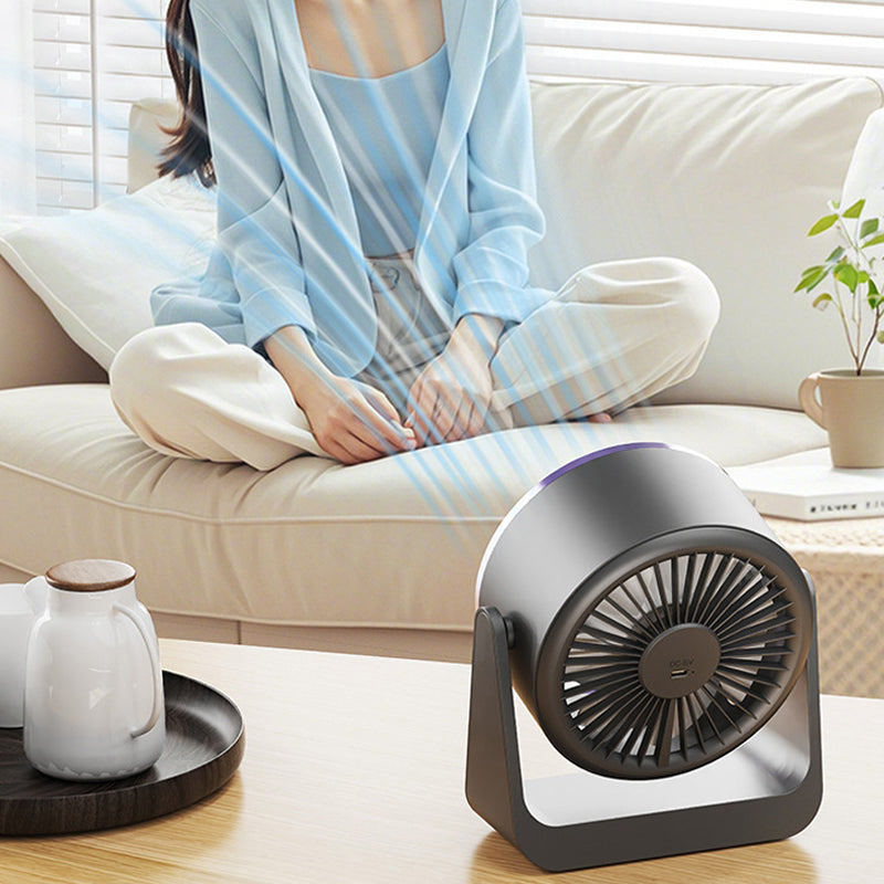 🏆 SOLDE DU DERNIER JOUR - 50% DE RÉDUCTION 🔥 Ventilateur de Bureau Portable Rechargeable USB - Vent Fort & Ultra Silencieux 🇨🇳 Chinese