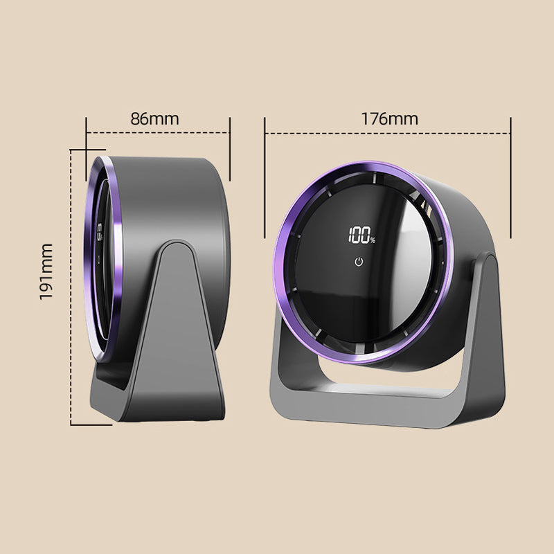 🏆 SOLDE DU DERNIER JOUR - 50% DE RÉDUCTION 🔥 Ventilateur de Bureau Portable Rechargeable USB - Vent Fort & Ultra Silencieux 🇨🇳 Chinese