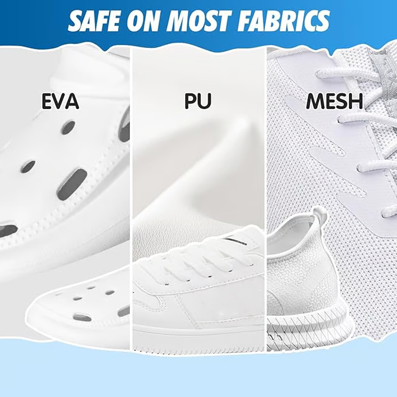 🏆🌸⏳Nettoyeur universel portatif à mousse sans rinçage pour chaussures