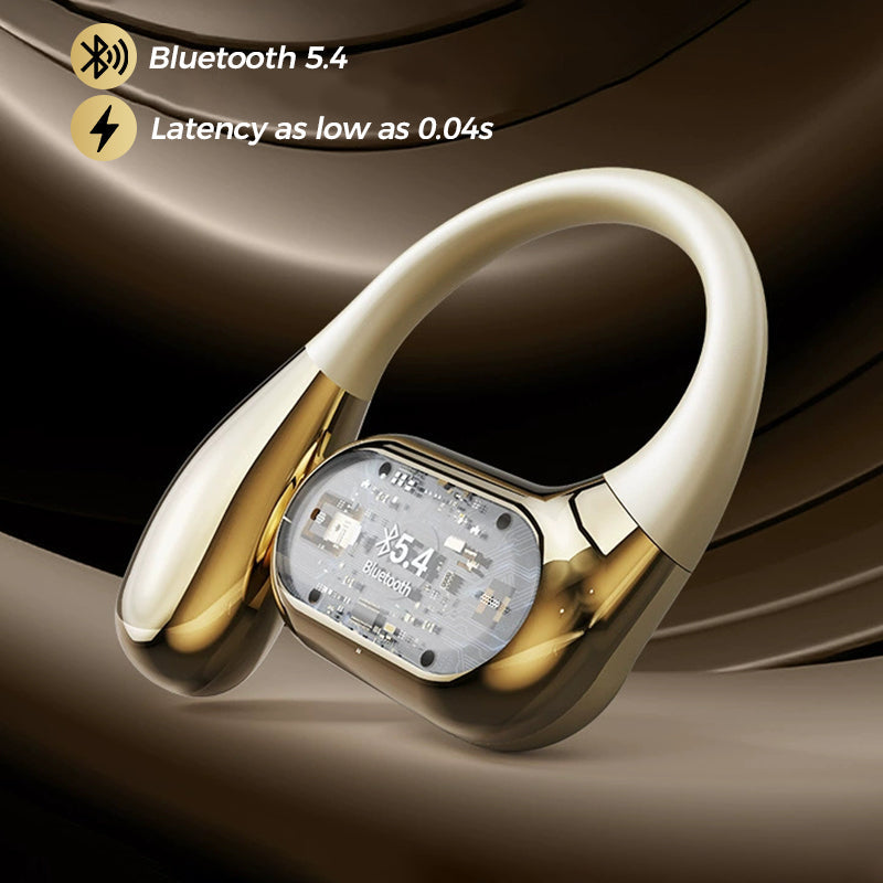 Écouteurs sans fil Bluetooth 5.4 avec traduction assistée par IA (Compatibles iOS et Android)