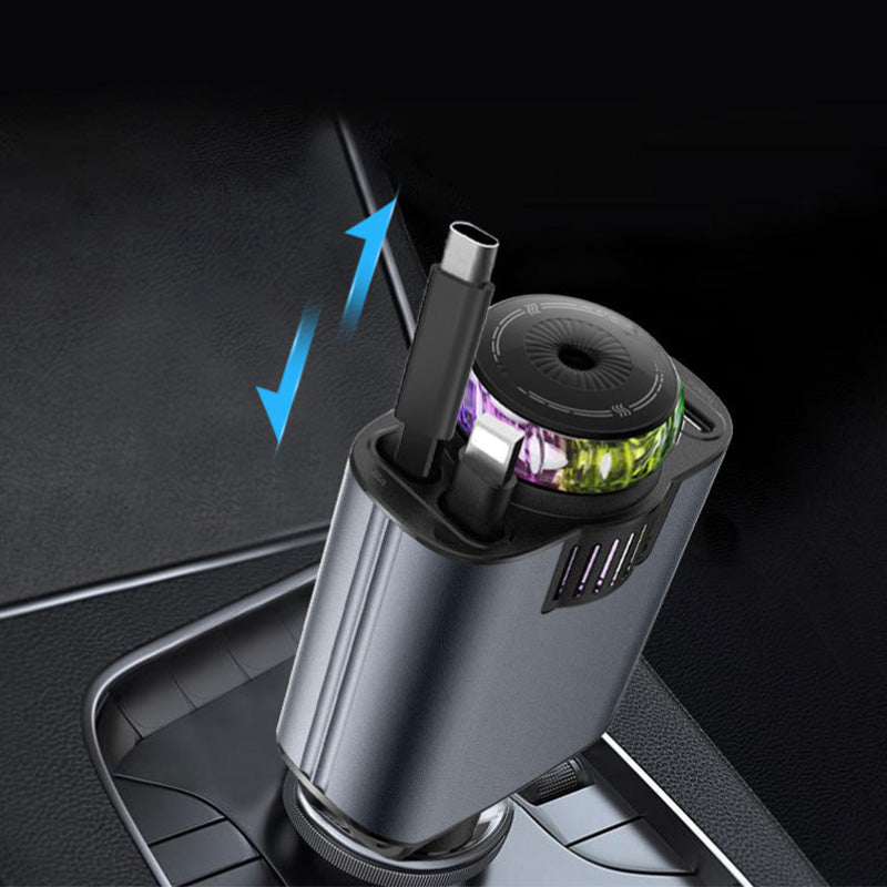 ✈️🔥Chargeur 5 en 1, diffuseur d'arômes et lampe étoilée🔥