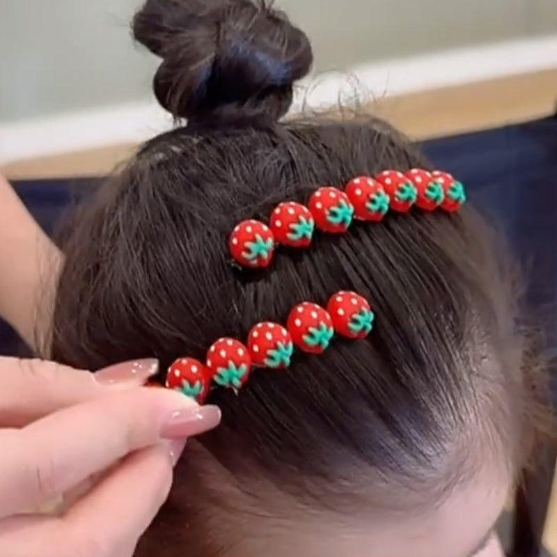 Pince à cheveux mignonne de dessin animé pour les jeunes filles