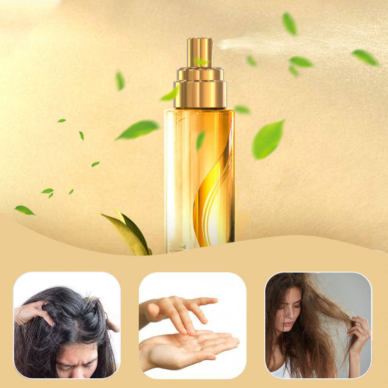 🚀🌸Achetez-en 1 obtenez-en 1 gratuitement⭐Spray d'Huile Essentielle Légère et Douce à Longue Durée pour Cheveux