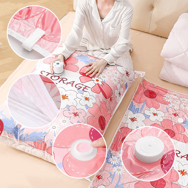 📦 50% DE RÉDUCTION ! 🚀 Sacs de Rangement Sous Vide - Économise 80% d'Espace, Imperméables et Réutilisables pour Voyage/Maison ✨🧳